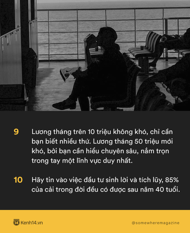 20 bài học mà năm 20 tuổi bạn buộc phải biết: Dù thực dụng nhưng kiếm tiền là cách để bảo vệ người bạn yêu thương! - Ảnh 5.