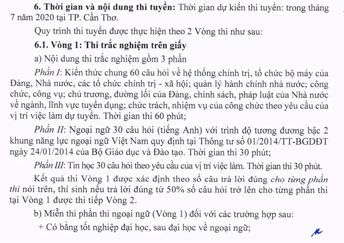 Ảnh minh họa – Ngân hàng Nhà nước tuyển Tập trung KV Tây Nam Bộ năm 2020