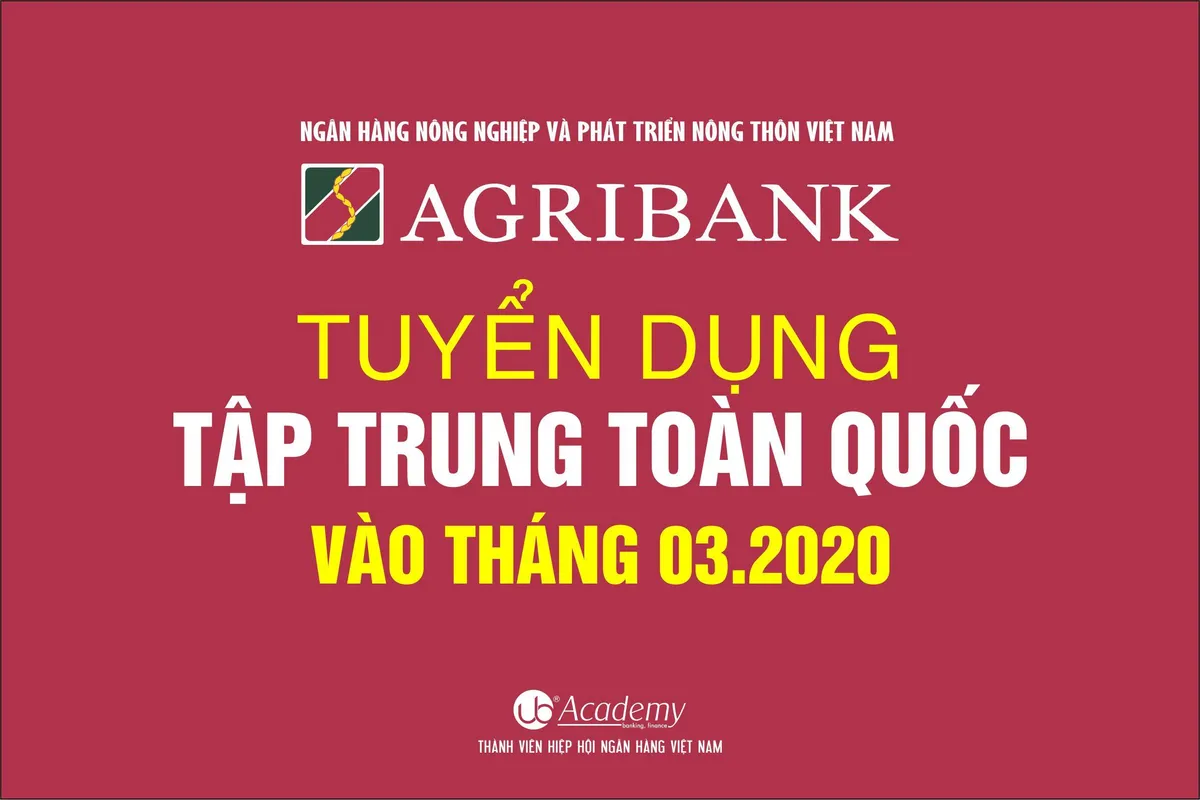 Ảnh minh họa – Agribank đã có kế hoạch tuyển dụng Tập trung đầu năm 2020