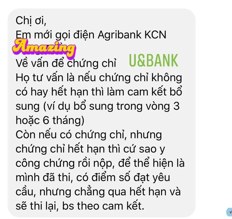 Ảnh minh họa – Tiêu chí Hồ sơ & Bằng cấp khi nộp Agribank đợt 1 (08/2020)