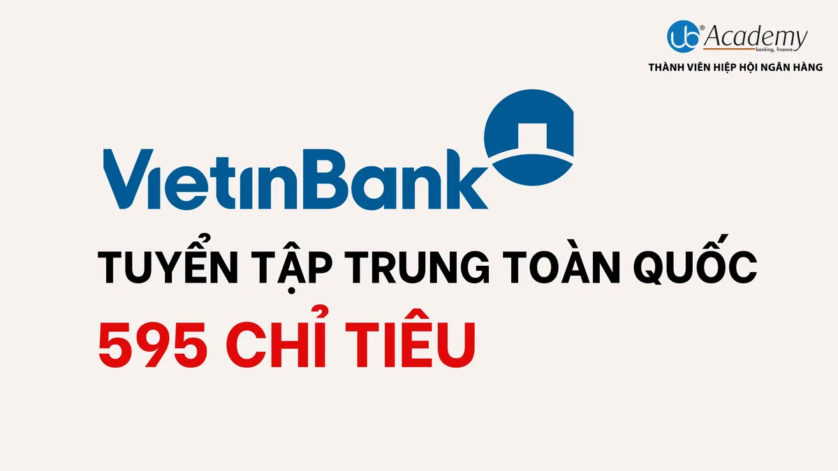 Ảnh minh họa – VietinBank CHÍNH THỨC Tuyển dụng Chi nhánh đợt 1 năm 2021