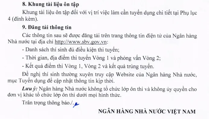Ảnh minh họa – Ngân hàng Nhà nước tuyển Tập trung KV Tây Nam Bộ năm 2020