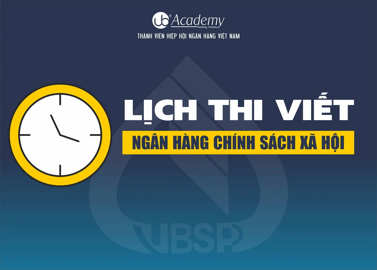 Ảnh minh họa – Lịch thi viết tại Ngân hàng Chính sách đợt tuyển cuối năm 2019