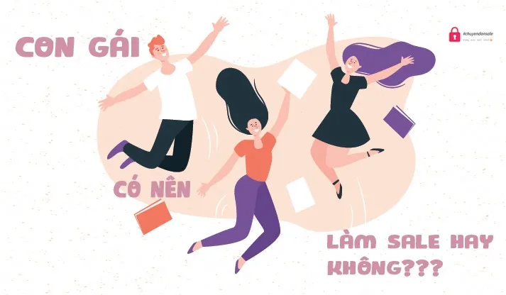 Ảnh minh họa – Con gái làm Sales có cực không?
