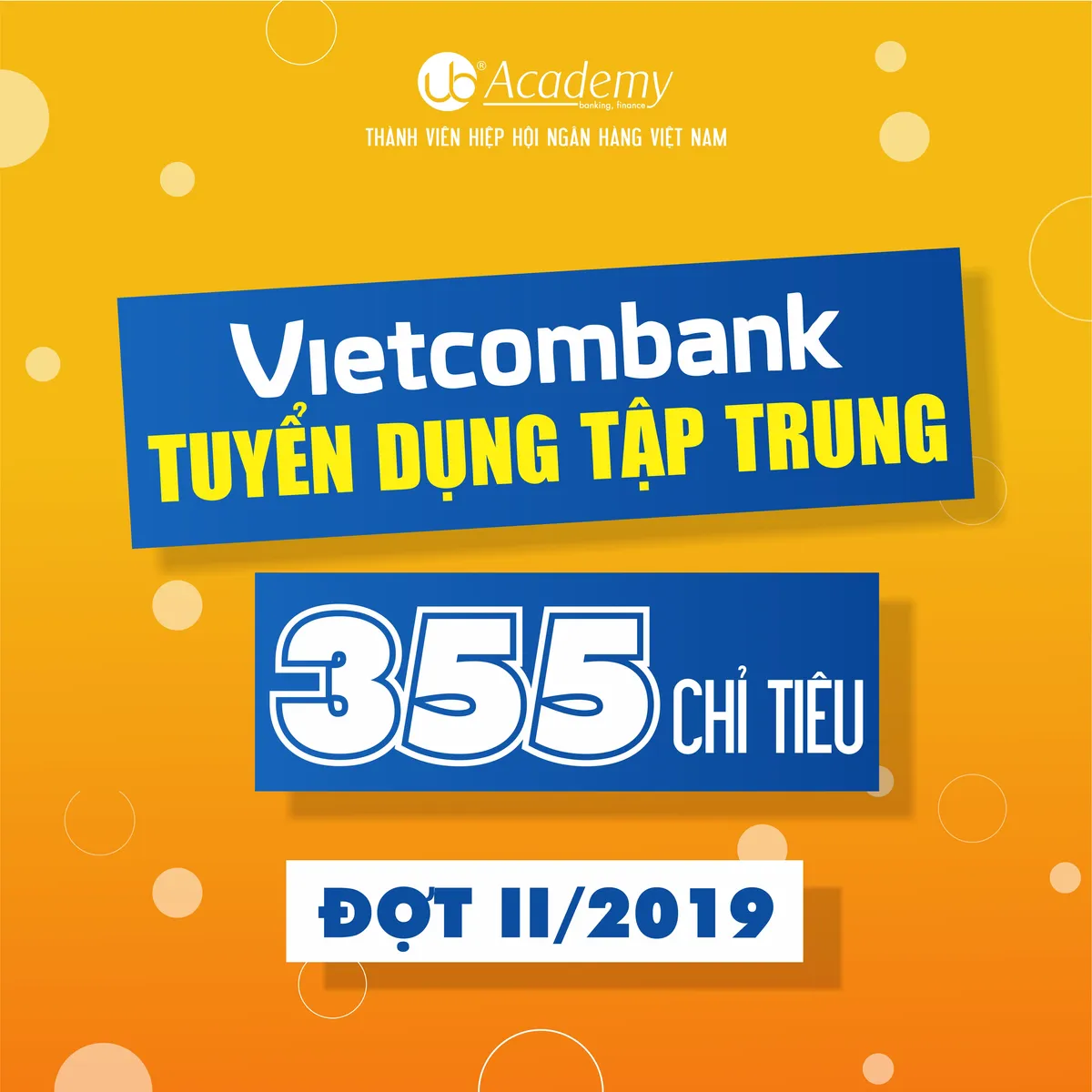 Ảnh minh họa – [HOT] Vietcombank CHÍNH THỨC tuyển dụng 355 chỉ tiêu cho các Chi nhánh - Đợt II/2019