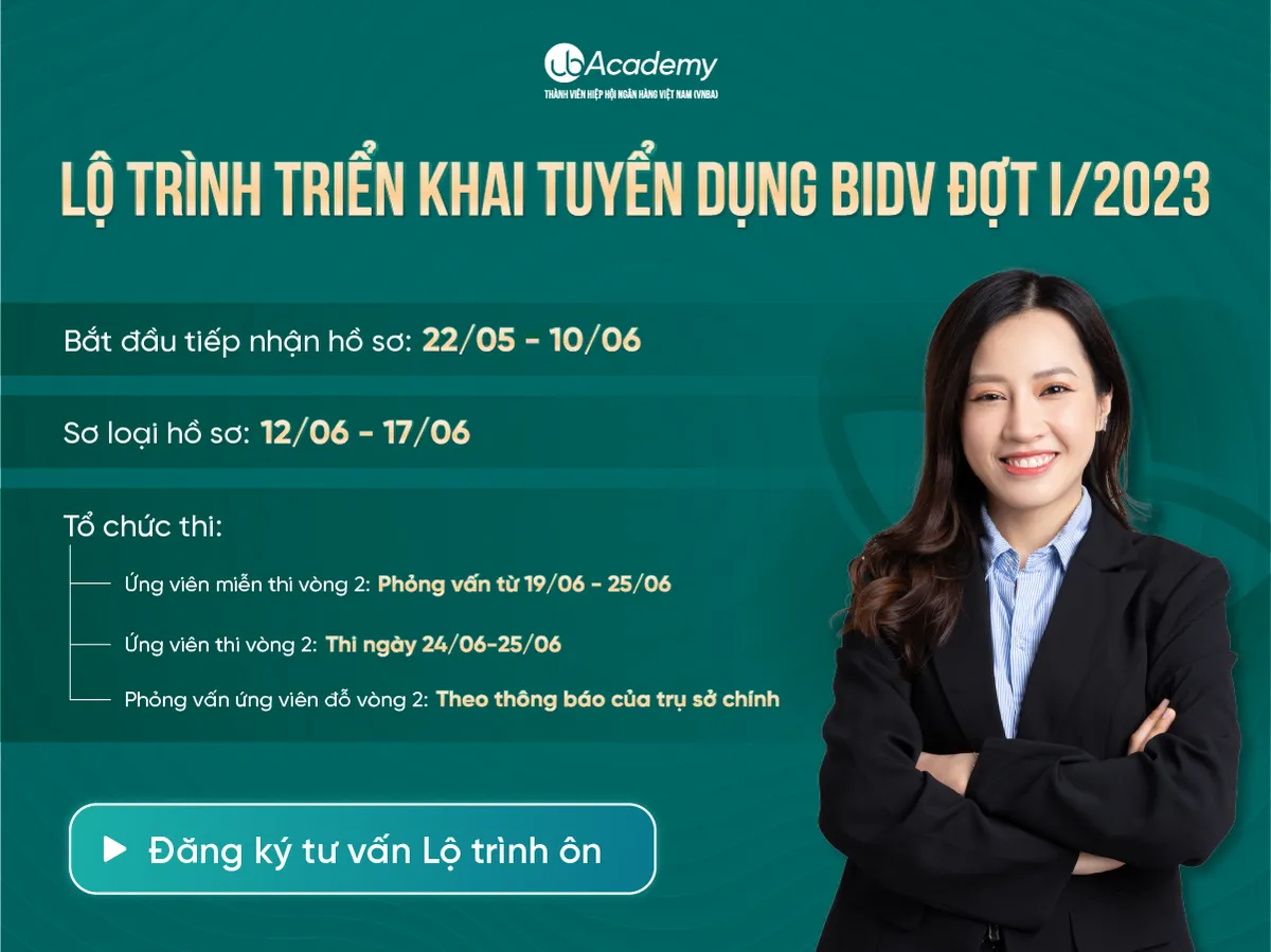 Ảnh minh họa – Mẫu Phiếu Đăng ký dự tuyển Ngân hàng BIDV năm 2023