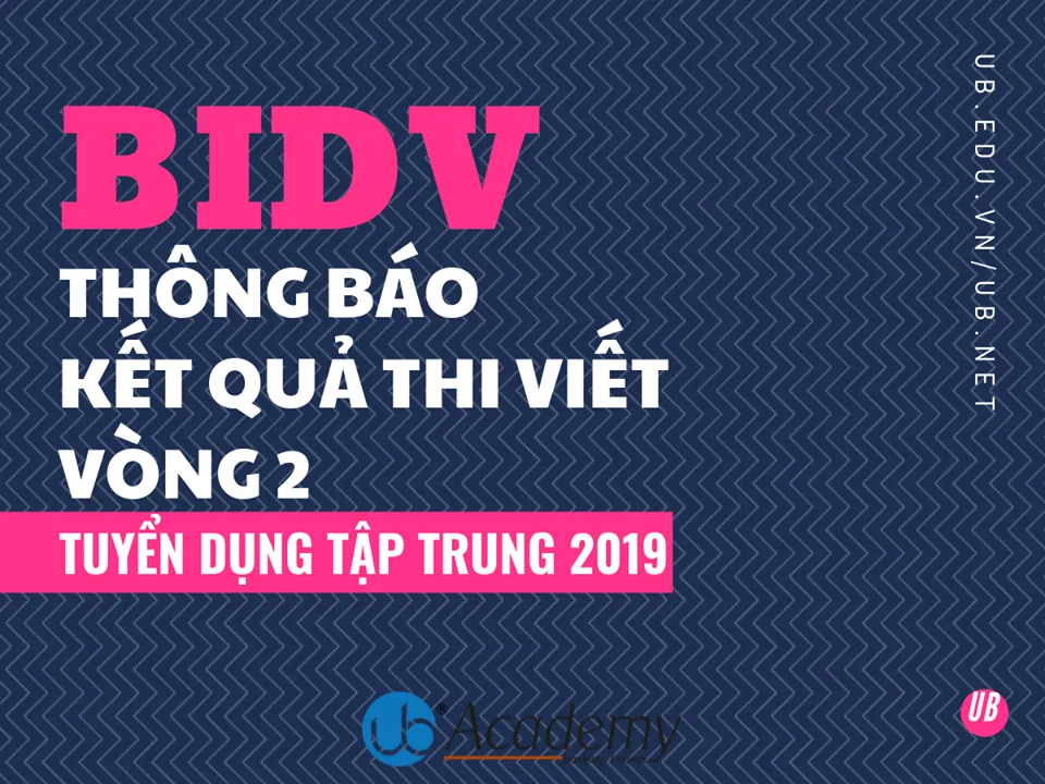 Ảnh minh họa – THÔNG BÁO KẾT QUẢ THI VIẾT VÒNG 2 - TUYỂN DỤNG TẬP TRUNG NĂM 2019