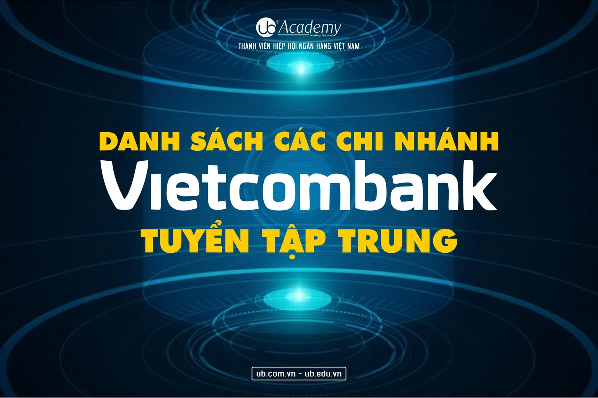 Ảnh minh họa – Danh sách 111 chi nhánh Vietcombank tuyển dụng Tập trung tháng 04.2020