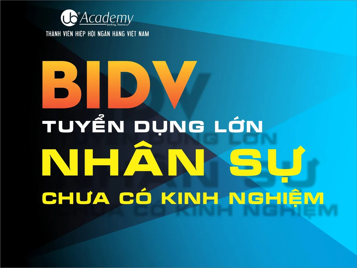 Ảnh minh họa – BIDV sẽ ưu tiên tuyển dụng Nhân sự chưa có Kinh nghiệm cho đợt 2/2019