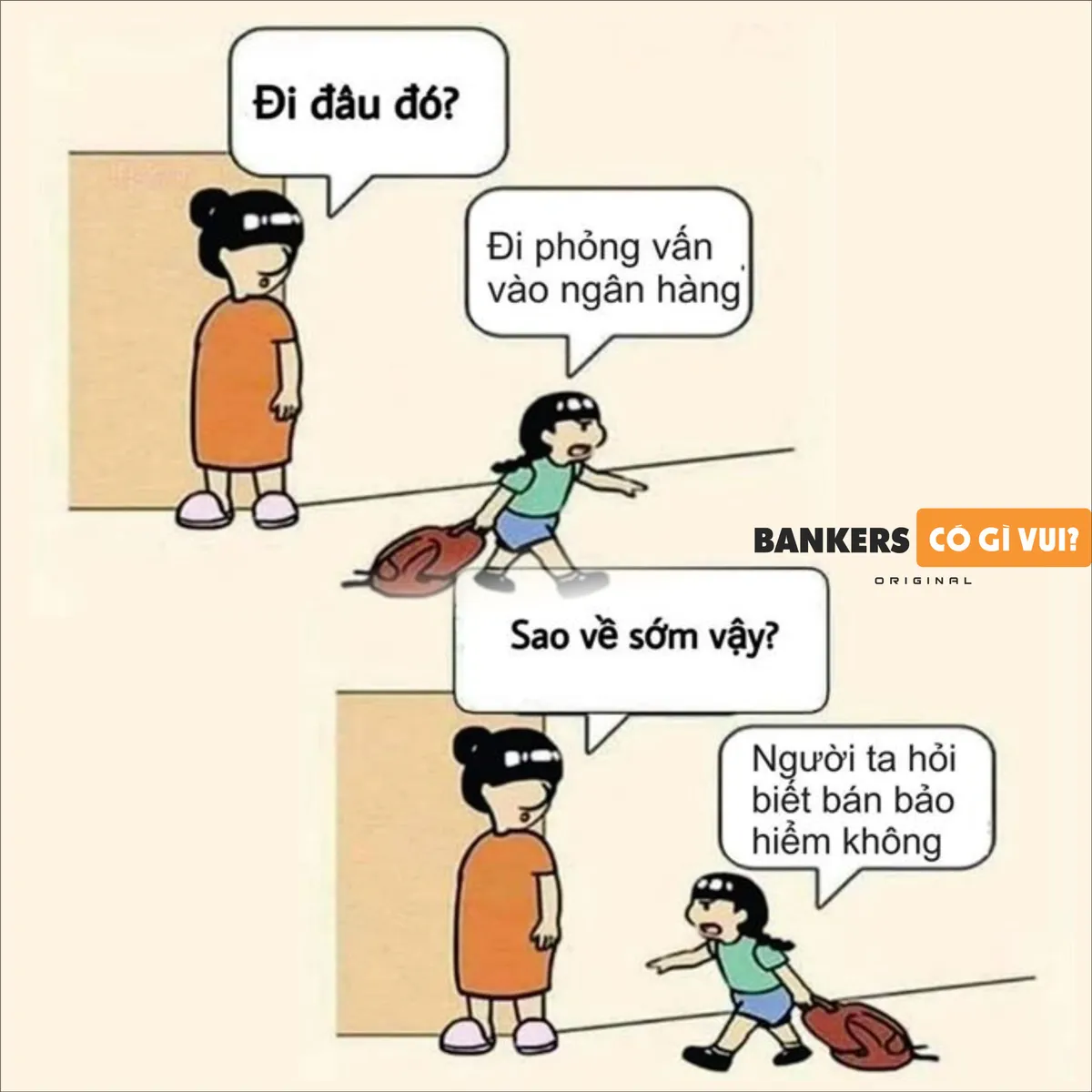 Ảnh minh họa – Phỏng vấn ngân hàng hỏi: "Em hãy mời anh mua Bảo Hiểm Nhân Thọ đi"