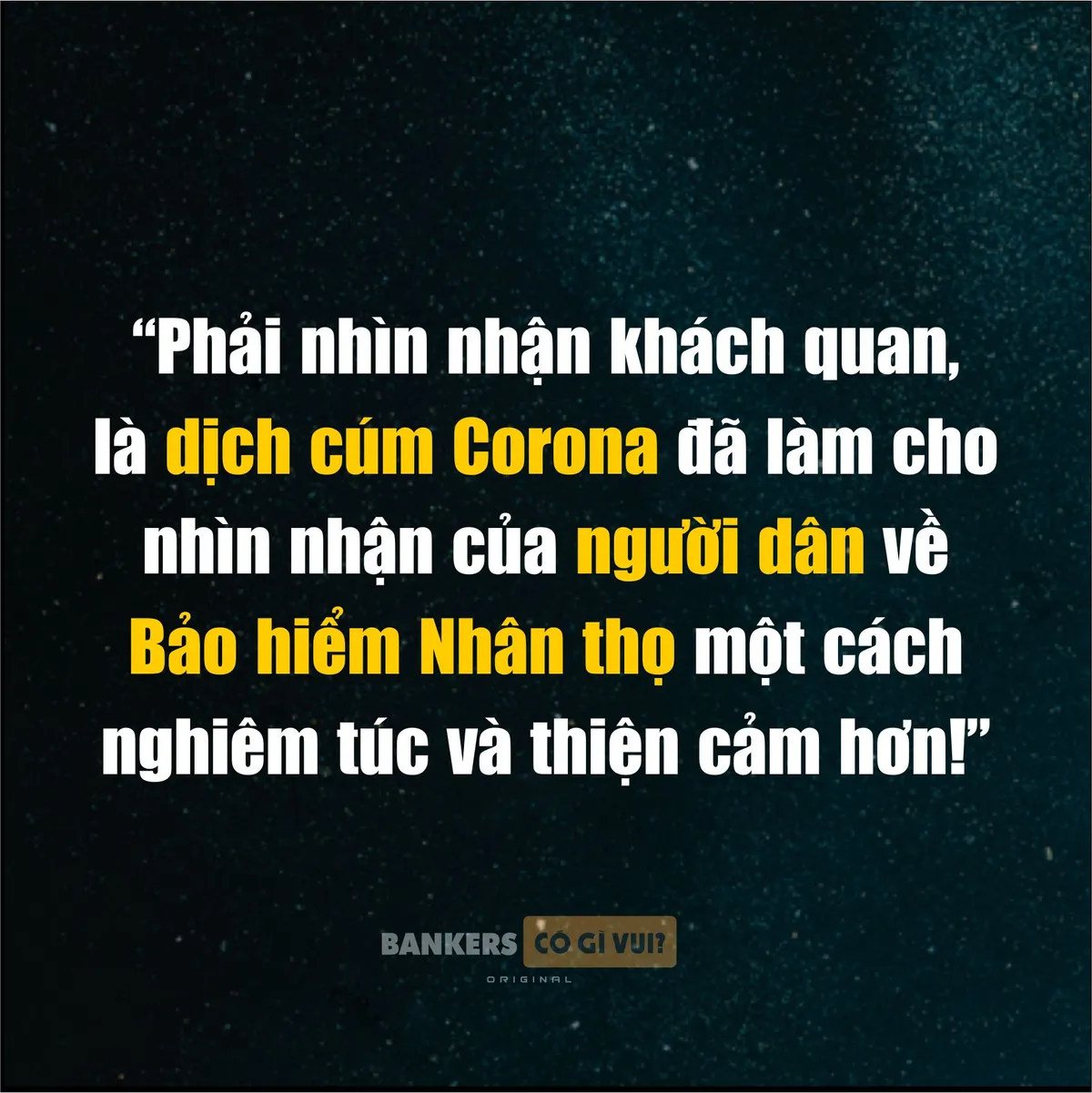 Ảnh minh họa – Phỏng vấn ngân hàng hỏi: "Em hãy mời anh mua Bảo Hiểm Nhân Thọ đi"
