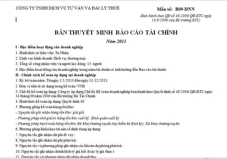 Ảnh minh họa – Những nội dung cơ bản khi đọc Báo cáo tài chính