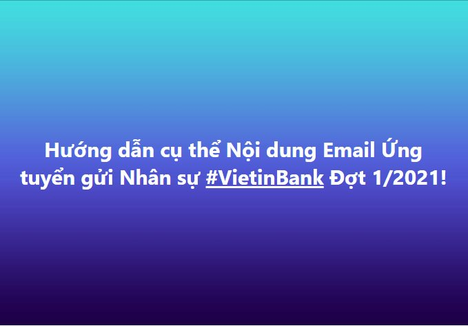 Ảnh minh họa – Hướng dẫn cách viết Nội dung Email gửi Hội đồng tuyển dụng