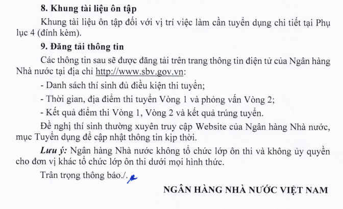 Ảnh minh họa – Ngân hàng Nhà nước tuyển Tập trung KV TPHCM & Đông Nam Bộ năm 2020