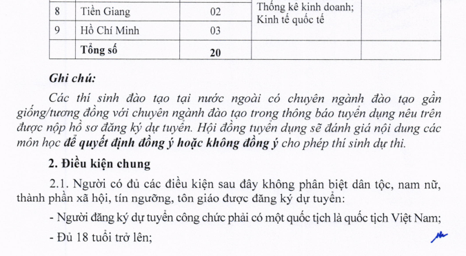 Ảnh minh họa – Ngân hàng Nhà nước tuyển Tập trung KV TPHCM & Đông Nam Bộ năm 2020